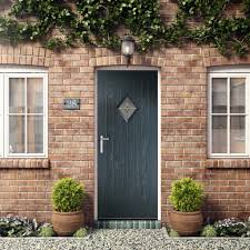 The designer doors are a composite door that arrives in a durable, weatherproof coating primed white or black, ready to paint! Composite Front Doors For Nottingham Derby Homes Klg