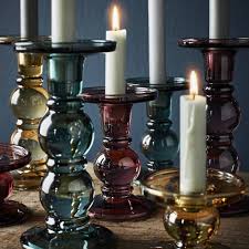 Buy in singles, cartons, pallets and we stock a diverse selection of wholesale candle holders and lanterns to suit a variety of interior décor. Coloured Glass Candle Holders By The Forest Co Notonthehighstreet Com
