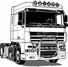 Afbeeldingsresultaat voor kleurplaat vrachtwagen scania truck. Daf Kleurplaten