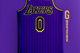 You have the home colors and away colors to work with. Look Los Angeles Lakers City Series Mock Up Jerseys