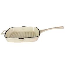 Cast iron grill pan with cover. Cast Iron Enamel Grill Pan With White Color For Korea China Enamel Square White Grill Pan And Cast Iron Cookware Price Made In China Com
