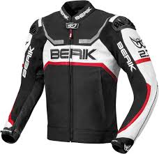 Berik Supermatic Motorcycle Leather Jacket