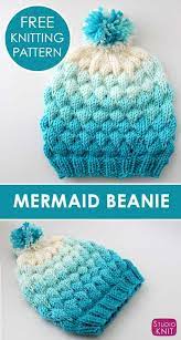 Bubble Stitch Beanie Hat Knitting Pattern By Studio Knit Knitting Patterns Free Hats Hat Knitting Patterns Bubble Stitch