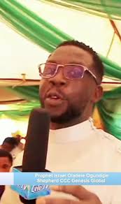 Prophet Israel Oladele Ogundipe Shepherd CCC Genesis Global