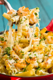 Garlicky Shrimp Alfredo Bake Recipe Pasta Dishes Recetas Comida Buena Recetas De Pastas