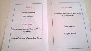 Quella coppia ha concordato di separarsi a causa di molti fraintendimenti. Il Menu Concordato Picture Of Borgo Marinaro Ponte San Pietro Tripadvisor