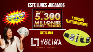 A partir del 01 de abril del 2019. Manana Lunes Sera El Gran Sorteo De La Loteria Del Tolima Tolima Online