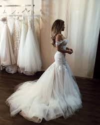 The Wedding Bliss On Instagram L Ve This Dreamy Gown From Inesdisanto Photo By Mermaid Style Wedding Dress Dream Wedding Dresses Applique Wedding Dress
