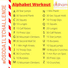 Yoga is a healthful practice for both your physical body and mind. ØªÙˆÛŒÛŒØªØ± Oldham Active Coaching Ø¯Ø± ØªÙˆÛŒÛŒØªØ± Osddailychallenge Which Alphabet Workout Was Your Favourtie To Do This Week Teamoldham Why Not Create Your Own Today And Send It To Us Https T Co Xgi7pdskdp