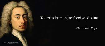 To Err Is Human To Correct Is Divine Andrea Althoff