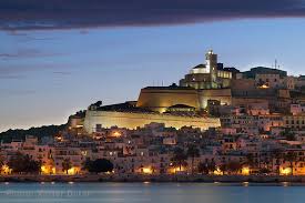 Ibiza Dalt Vila At Dusk Ibiza Espana Ibiza Viajes