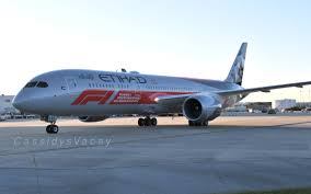 New etihad formula one livery. Cassidy S Vacay Auf Twitter Etihad Airways 787 9 A6 Blv Formula 1 Livery I Wish I Could Choose The Type Of Daylight Test Flights Happen Avgeek Boeing787 Dreamliner Airport Ramp Formula1 Abudhabi Etihadair Uae