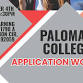 Palomar College Application Workshop event in Pala, CA