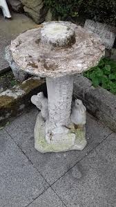 This is great if you prefer your colour to come from leaves and flowers rather than other garden ornaments. Concrete Or Stone Ornaments Second Hand Garden Items Preloved