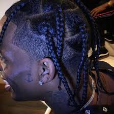 pin by amos mxsonjb on travis scott box braids men hair styles mens braids
