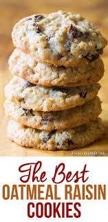 The Best Oatmeal Raisin Cookies Recipe Soft And Chewy On The Outside Cr In 2020 Soft Oatmeal Raisin Cookies Best Oatmeal Raisin Cookies Cookie Recipes Oatmeal Raisin