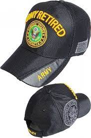 Army Retired Arch Text Shadow Jersey Mesh Mens Cap In 2021 Mens Caps Army Army Hat