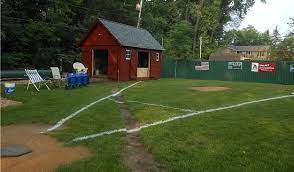Check out our field supplies page for equipment you may want including outfield fences, field lines, bases, strike zones, mats, scoreboards, backstops, apparel, and of course wiffle balls and bats. Wiffle Ball Fields Stadium Directory Field Ideas