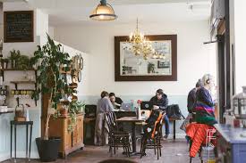 Where is the big bounce america located? 21 Coffee Shops That Serve Great Food New York The Infatuation