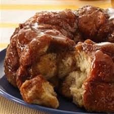 Add the cinnamon and sugar coated biscuit pieces to the bundt pan. Grands Monkey Bread Recipe Allrecipes
