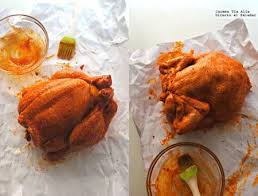Como Hacer Un Pollo Al Horno De Pelicula Comida Con Salchichas Pollo Recetas Para Cocinar Pollo