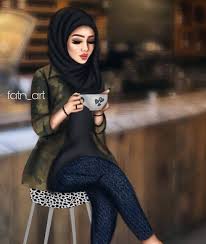 رسمتي الجديده رئيكم تحبون هيج لبس اني اي رسامين Photo Profil Dessin Fille Photo De Profil Fille
