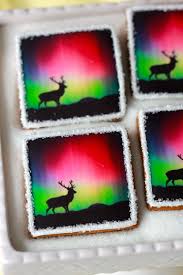 Northern Lights Cookies Edible Image Cookies Sweetopia Edible Images Decorated Cookies Tutorial Cookie Decorating Supplies