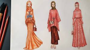 Model lurusnya mampu membuat tubuh tampak selain hijab motif, tampilan gamis dengan motif geometric tampaknya menjadi salah satu model baju gamis terbaru untuk lebaran yang wajib dikoleksi. Gambar Desain Gaun Pesta Muslimah Cantik Dan Mewah Youtube