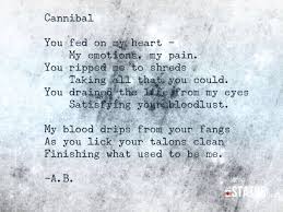 Poem Love Poetry Cannibal Quote My Emotions Quotes Poems