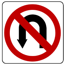 Black And White Arrow Road Sign Meaning Pix For Road Sign Clipart Road Signs Sign Printing U Turn