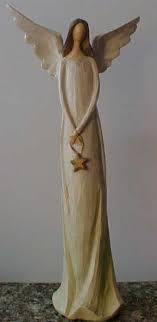 Wooden Angel Pottery Angels Wooden Angel Angel Art