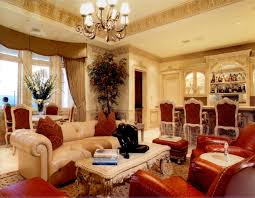 A light rug brings a stretch of plush texture to the lounge area of the. Red And Cream Colors Houzz