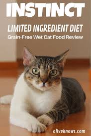 Instinct Limited Ingredient Grain Free Wet Cat Food Review Oliveknows Cat Food Reviews Cat Food Cats