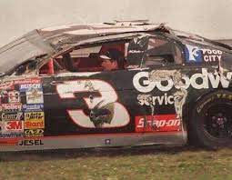 Dale earnhardt jr has revealed that he not only has a passion for nascar driving but also has one for collecting memorabilia as well. Dale Earnhardt Got Back Into His Flipped Race Car And Drove It To The Garage At Daytona 500 In 1997 Daleearnhard Nascar Racing Nascar Race Cars Nascar Wrecks