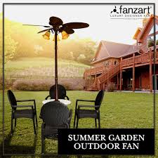 Summer Garden In 2020 Summer Garden Outdoor Fan Backyard Shade