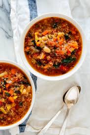 Quinoa Vegetable Soup Recipe Cookie And Kate Recipe Vegetable Soup Recipes Quinoa Vegetable Soup Quinoa Soup