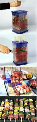 Clever Kebab Allows You To Quickly And Easily Make 16 Perfect Kebabs In Just Minutes Without The Mess Layer Your I Cool Kitchen Gadgets Kitchen Gadgets Kebab