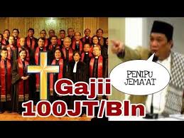 Blak Blakan Mantan Pendeta Bongkar Rahasia Gaji Perbulan Para Pendeta Ust Yahya Waloni Youtube Youtube Orang Video