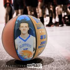 Don't do this on your own and buy a dud that they will return. Make A Ball Custom Senior Night Basketball Gift