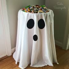 Alternative Trick Or Treat Idea With A Candy Bowl Holder Halloween Candy Bowl Halloween Diy Birthday Halloween Party