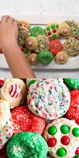Easy Christmas Drop Cookies 4 Ways Crazy For Crust Video Recipe Video In 2020 Best Christmas Cookie Recipe Cookie Recipes Christmas Cookies