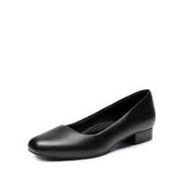 Classic Low Block Heel Slip-On Pumps