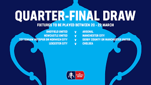 Watch the emirates fa cup first round draw live. Emirates Fa Cup On Twitter Here Is The Official Emiratesfacup Quarter Final Draw What Fixture Are You Looking Forward To