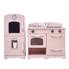 teamson kids wooden play kitchen toy