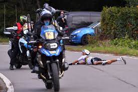 Julian Alaphilippe Crashes Out Of Tour Of Flanders Cyclingnews