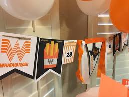 Whataburger Party Decor Whataburger Birthday Banner Pennant Etsy Whataburger Party Decorations Homecoming Decorations