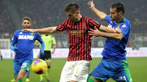 Head to head statistics and prediction, goals, past matches, actual form for serie you are on page where you can compare teams ac milan vs sassuolo before start the match. Ac Milan Vs Sassuolo Football Match Report December 15 2019 Espn