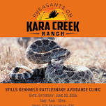 Rattlesnake Avoidance Clinic
