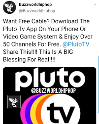One mistake can launch discussion boa. Buzzworldhiphop Want Free Cable Download The Pluto Tv App On Your Phone Or Video Game System Enjoy Over 50 Channels For Free Plutotv Share This This Is A Big Blessing