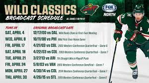 Paul, mn playing in the national hockey league from 2000 to 2020. Fox Sports North Replaying Minnesota Wild Classics